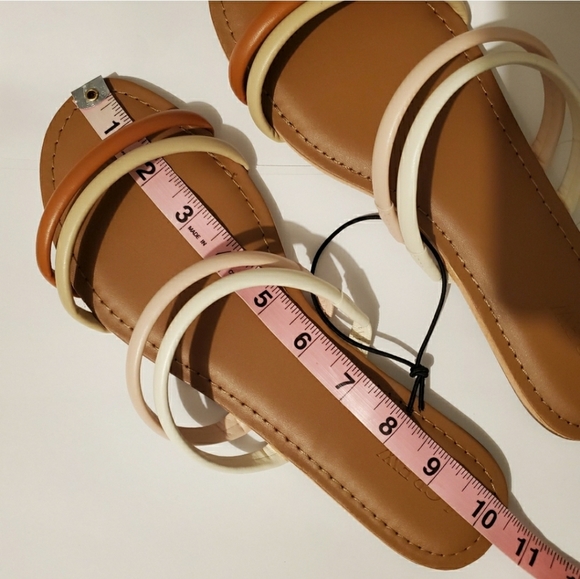 J. Crew Factory Strappy Slide Sandal sz 10 - Picture 7 of 8